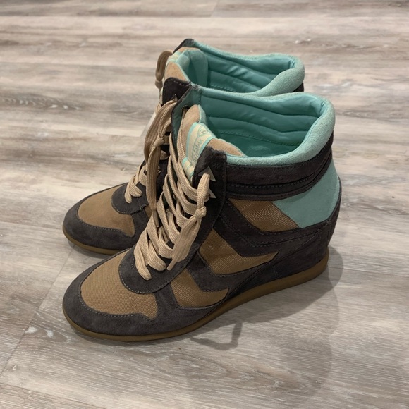 NWOT Sam Edelman Bennett Wedge Sneaker, Size 9 - Picture 8 of 12